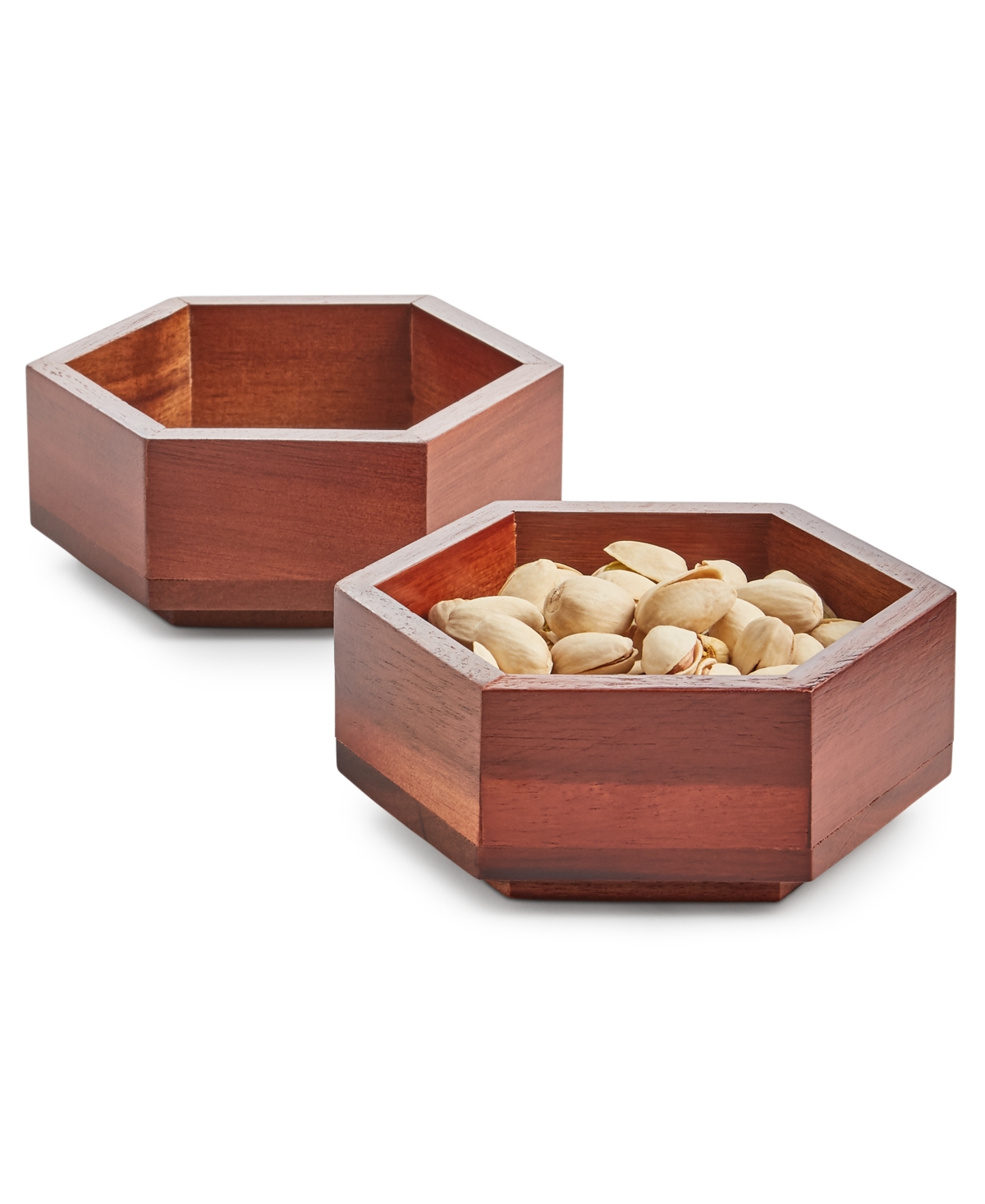 THE CELLAR STACKABLE HEXAGON BOWLS, SET OF 2, CREATED FOR MACY'S 