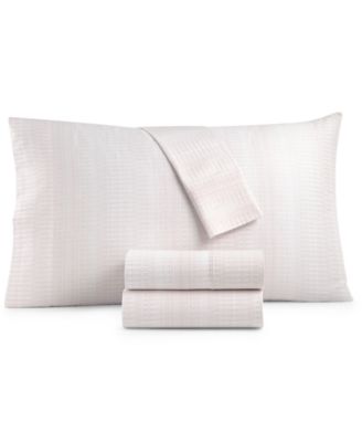 Hotel Collection - 500TC Printed Straie Queen Sheet Set, Created for Macy's
