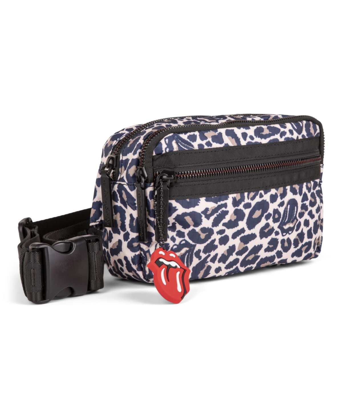Evolution Collection Waist Bag with Adjustable Strap Buckle - Cheetah Print