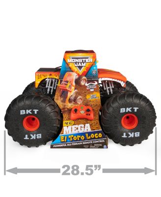 Monster Jam Official MEGA El Toro Loco, All-Terrain Remote Control