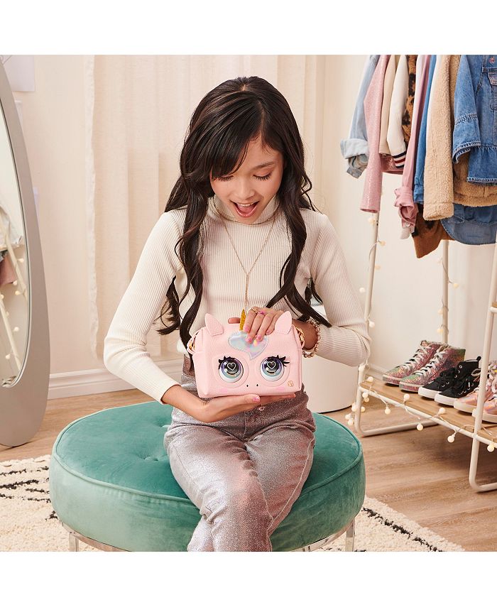 Purse Pets Glamicorn Unicorn Interactive Purse Pet with Over 25 Sounds