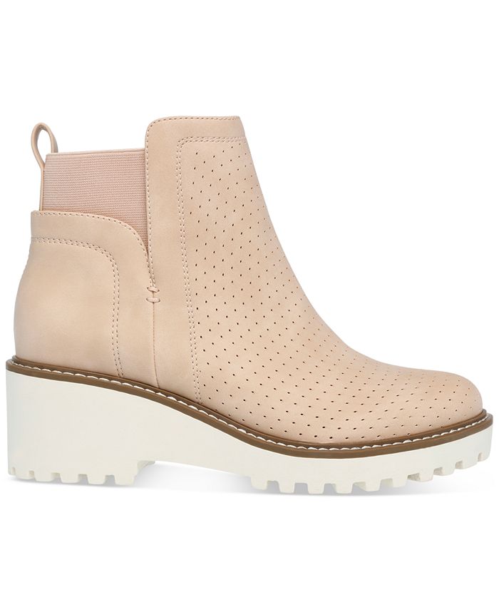 DV Dolce Vita Women's Rielle Wedge Lug Chelsea Booties & Reviews - Booties - Shoes - Macy's