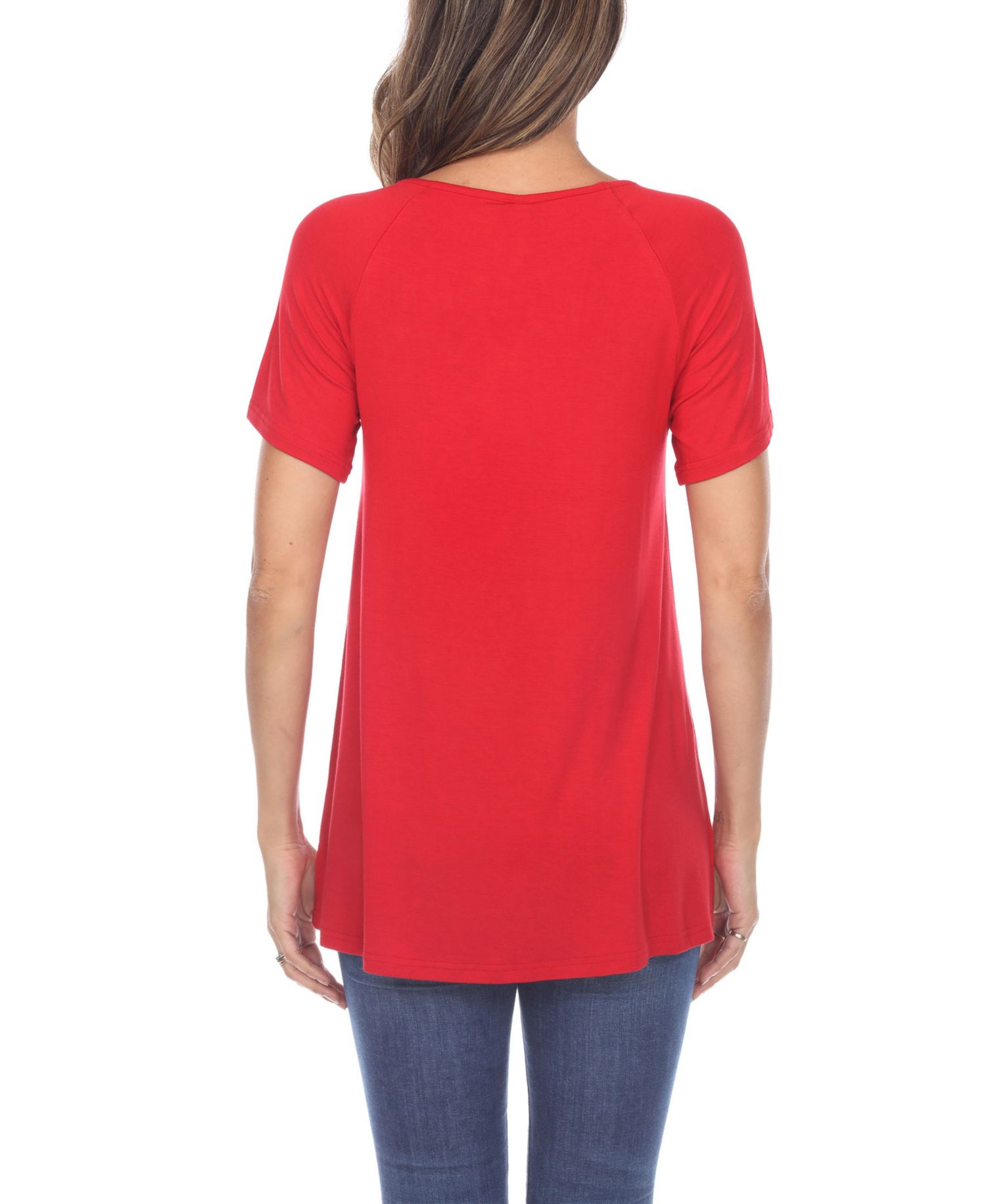 Plus Size Crisscross Cutout Short Sleeve Top
