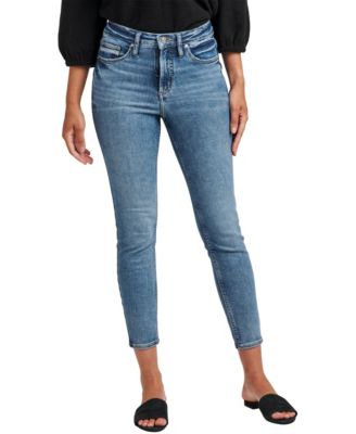 macys silver jeans