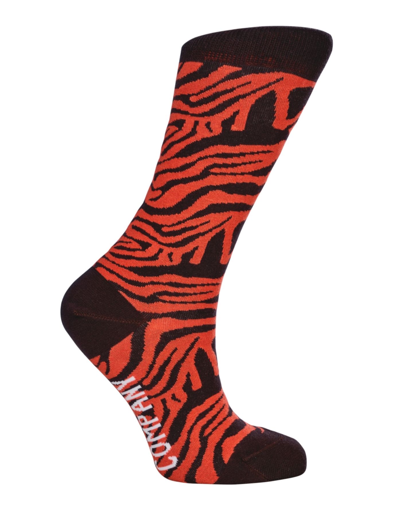 Носки Tiger, средней высоты, хлопок — Love Sock Company, цвет: Коричневый — фото 3
