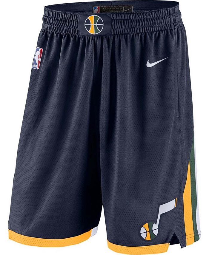 Nike Men's Navy 2019/20 Utah Jazz Icon Edition Swingman Shorts - Macy's