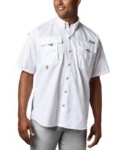 NEW Houston Astros MLB White Columbia PFG Button Up Tamiami SS Shirt Men's  XXL