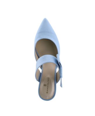 Women's Millie Bow Strap Kitten Heel Mules