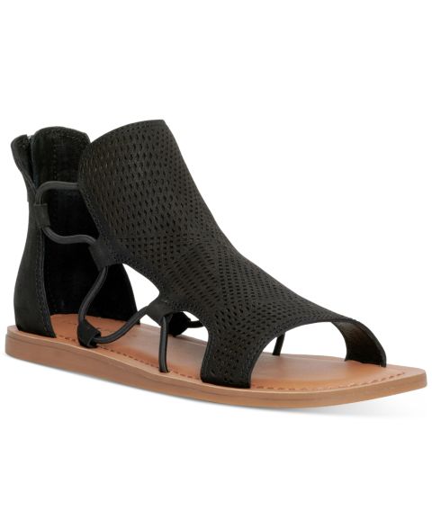 Женские сандалии Lucky Brand Bartega Gladiator, цвет: Чёрный