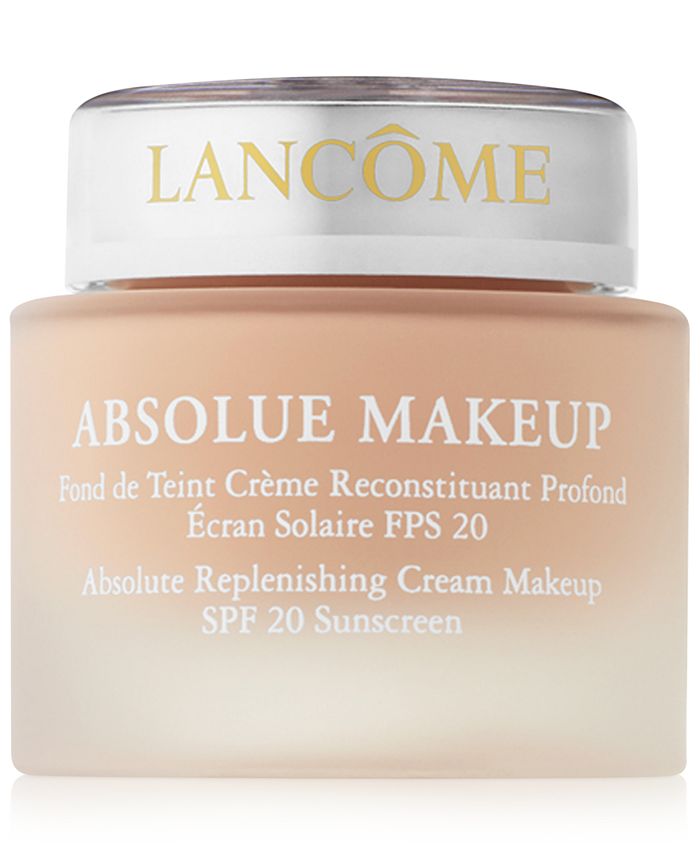 Lancôme Absolue Cream Hydrating & Replenishing SPF 20 Foundation, 1.18 oz. Macy's