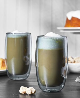 Sorrento Latte Glass, Set of 2