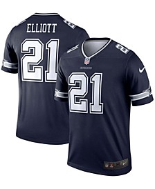 Men's Ezekiel Elliott Navy Dallas Cowboys Legend Player Jersey