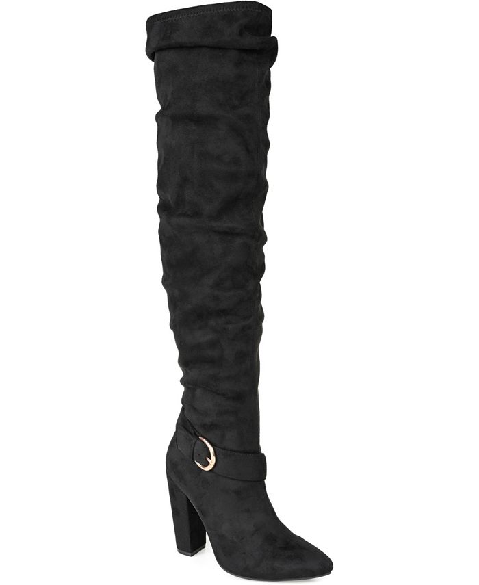 Journee Collection Women's Pascale Wide Calf OvertheKnee Boots Macy's