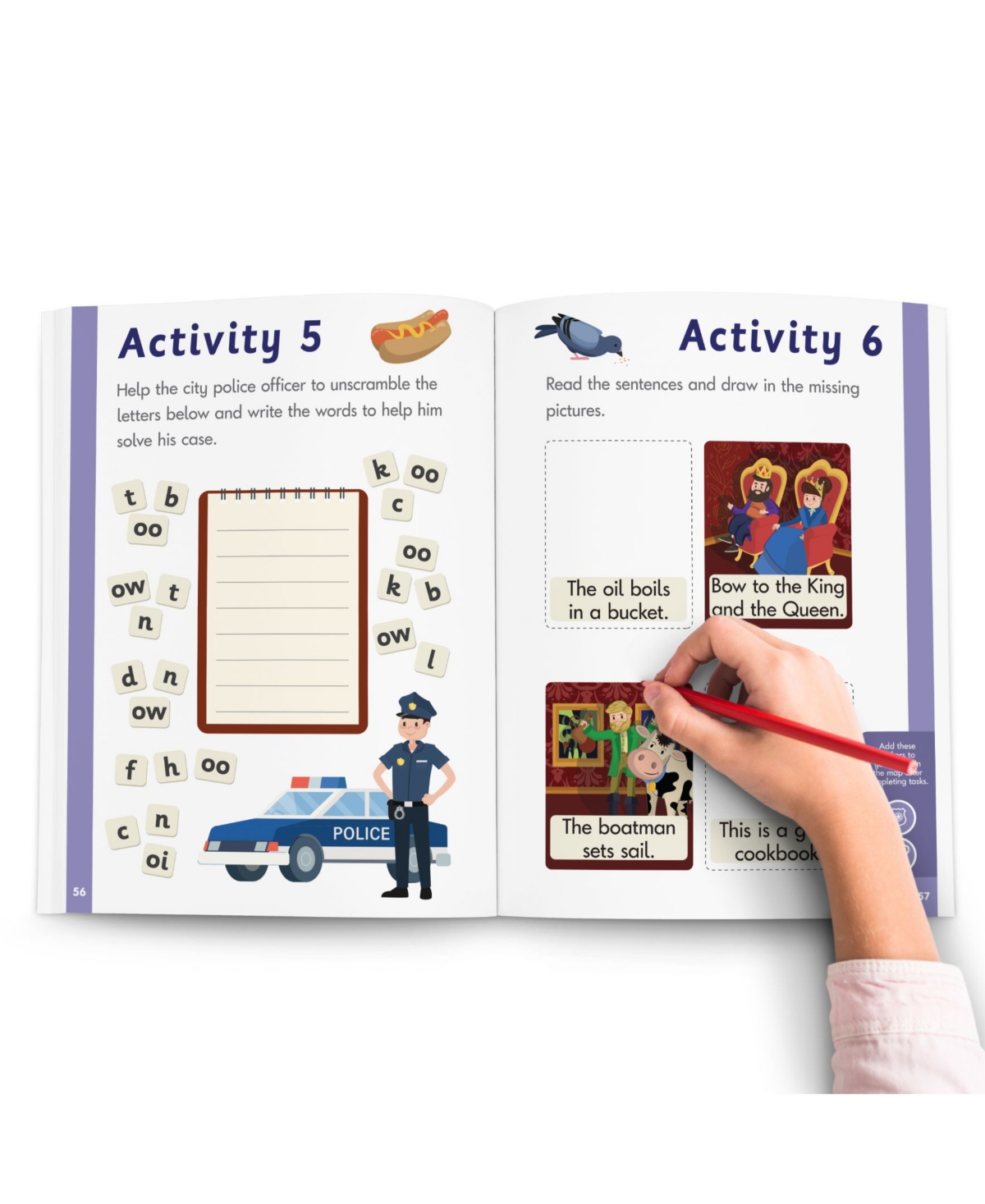 Shop Junior Learning Phase-3 Phonics Educational Learning Workbook In Multi