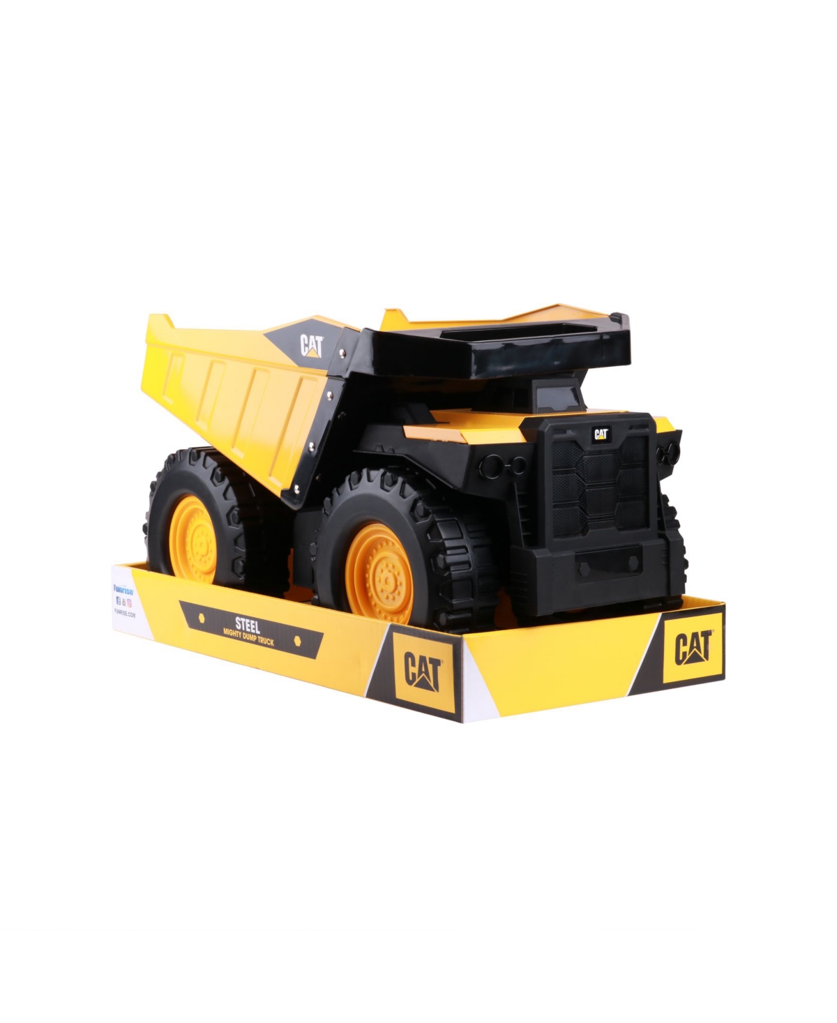 Funrise - Cat Mighty Steel Dump Truck In Multi
