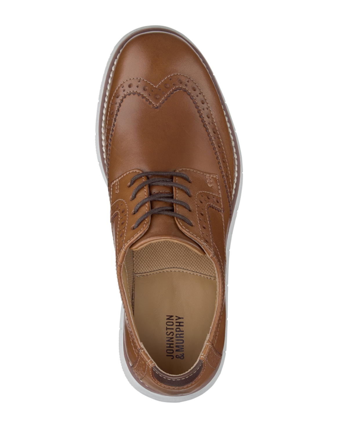 Johnston & Murphy Little Boys Holden Wingtip Shoe