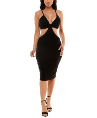 Almost Famous - Juniors' Cutout Dress