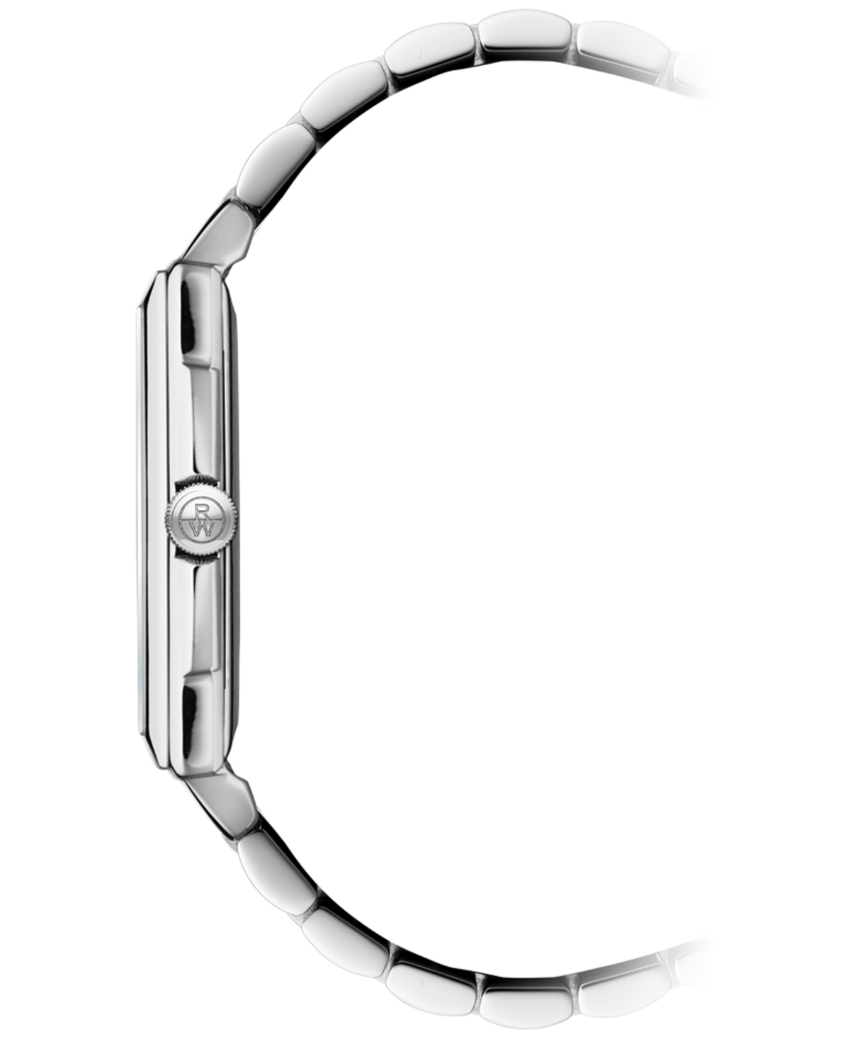 Shop Raymond Weil Men's Swiss Toccata Stainless Steel Bracelet Watch 29x37mm In White