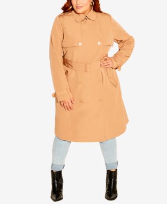 macys plus size raincoats