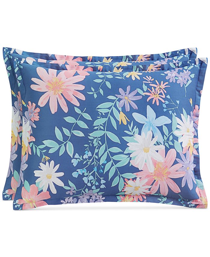 Whim by Martha Stewart CLOSEOUT! Daphne Floral Reversible 3Pc. King