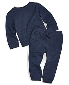 Baby Boys 2-Pc. Bear Sweatshirt & Pants Set, Created for Macy's 