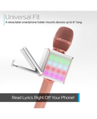 Tzumi Electronics Pop Solo Glow - Karaoke Microphone & Speaker