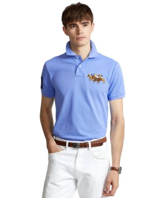 ralph lauren triple pony polo shirt