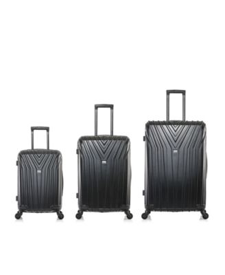 Vasty Lightweight Hardside Spinner Luggage Set, 3 piece