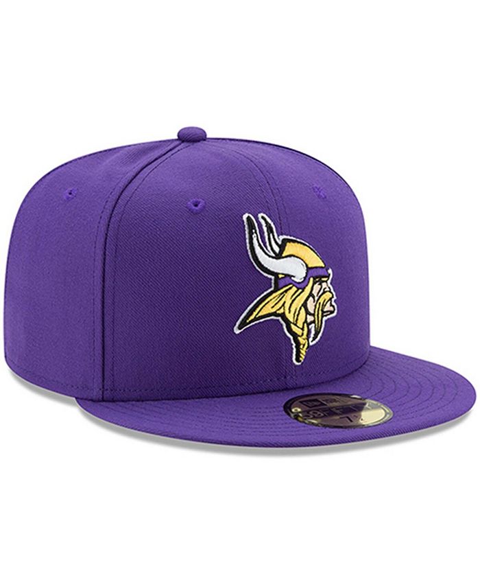 New Era Men's Purple Minnesota Vikings Omaha 59FIFTY Fitted Hat - Macy's
