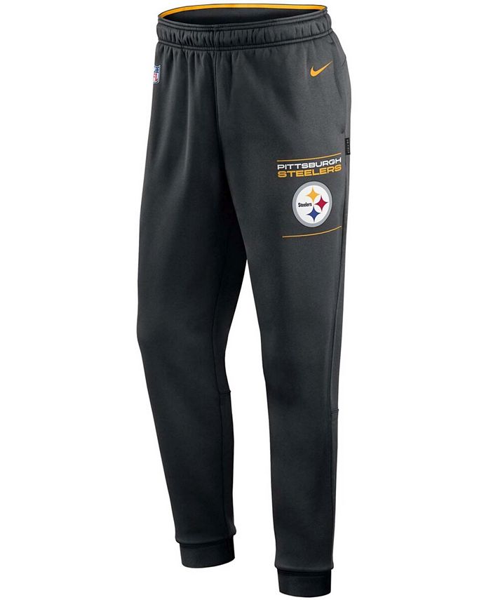 Nike Men's Black Pittsburgh Steelers Team Sideline Training Performance