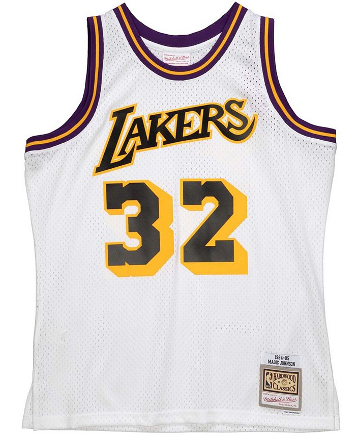 Maillot Los Angeles Lakers Magic Johnson 1984-85 Hardwood Classics Swingman Taille XL