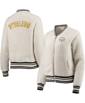 Steelers Women's Logo Sherpa Mittens