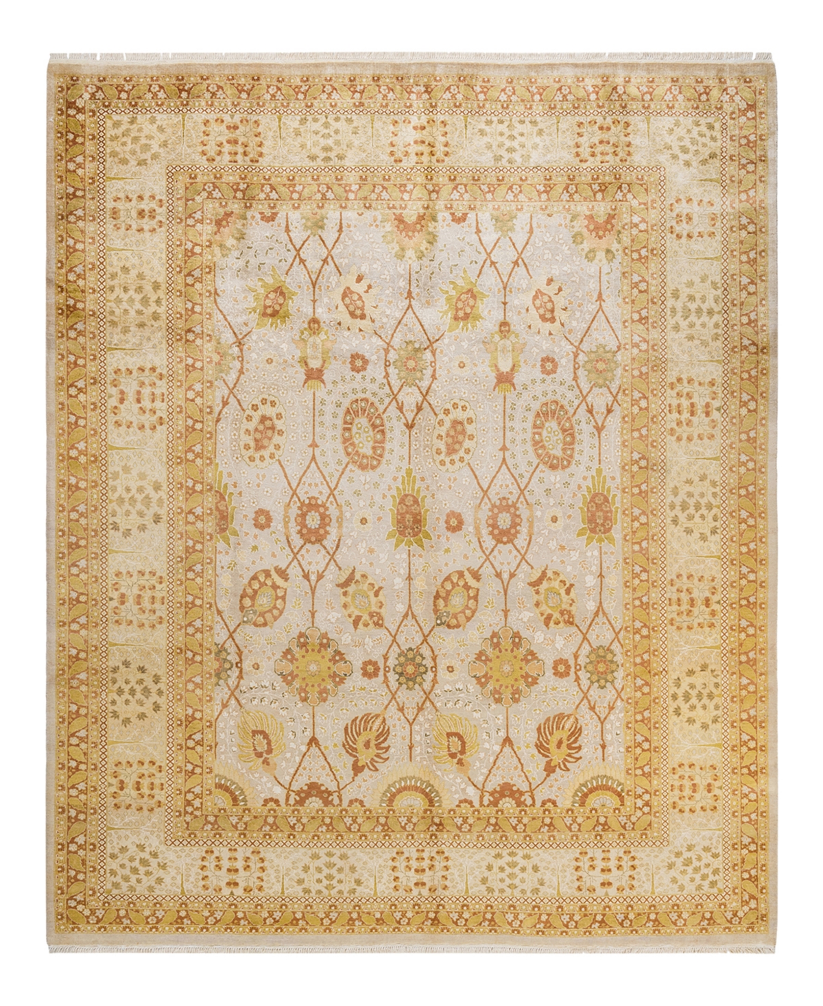 Closeout! Adorn Hand Woven Rugs Mogul M1294 8'2in x 10'2in Area Rug - Ivory