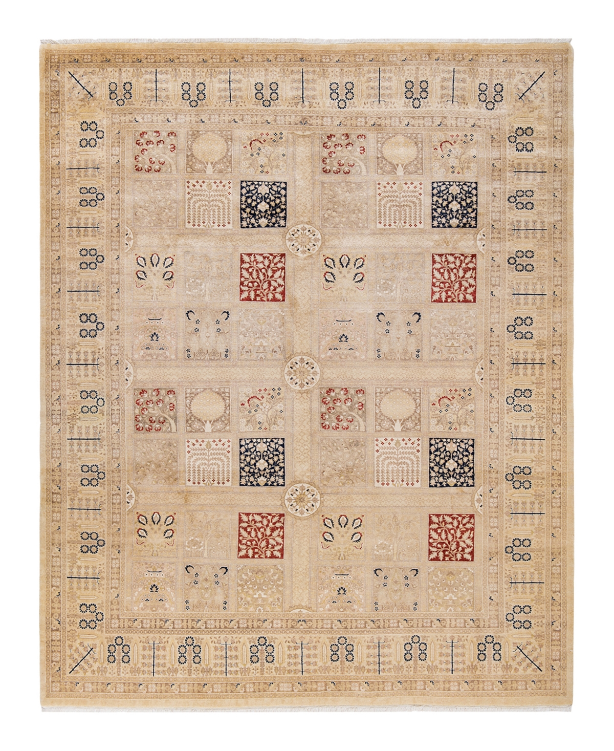 Closeout! Adorn Hand Woven Rugs Mogul M1449 8'1in x 10'4in Area Rug - Sand