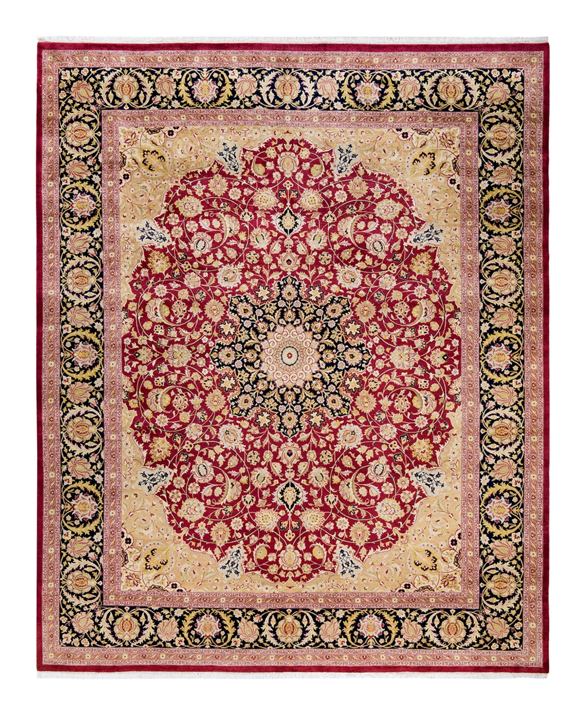 Closeout! Adorn Hand Woven Rugs Mogul M1675 8'2in x 10'4in Area Rug - Raspberry