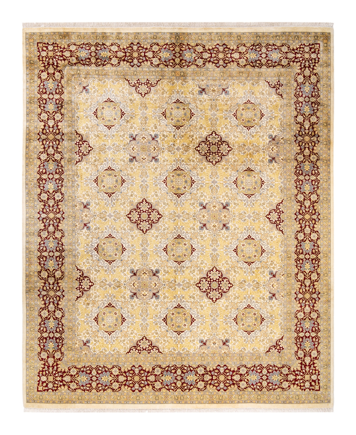Closeout! Adorn Hand Woven Rugs Mogul M1180 8'2in x 10'3in Area Rug - Ivory