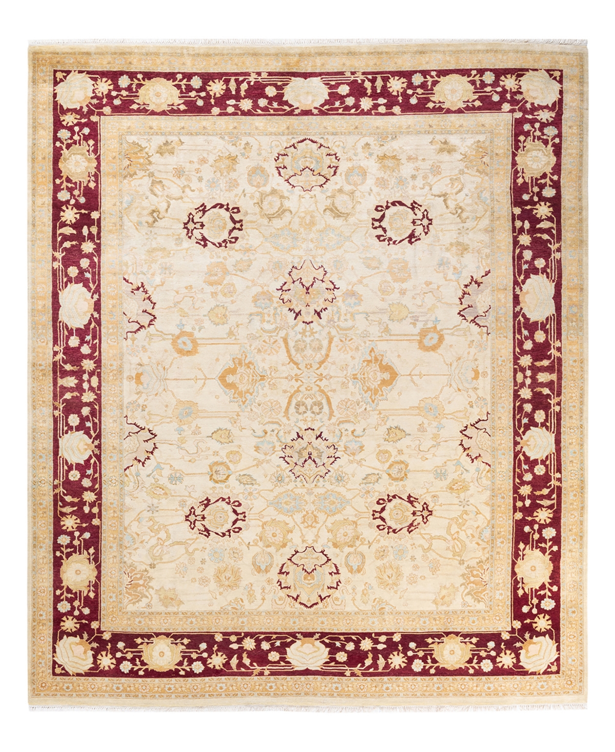 Closeout! Adorn Hand Woven Rugs Mogul M1462 8' x 10'3in Area Rug - Ivory