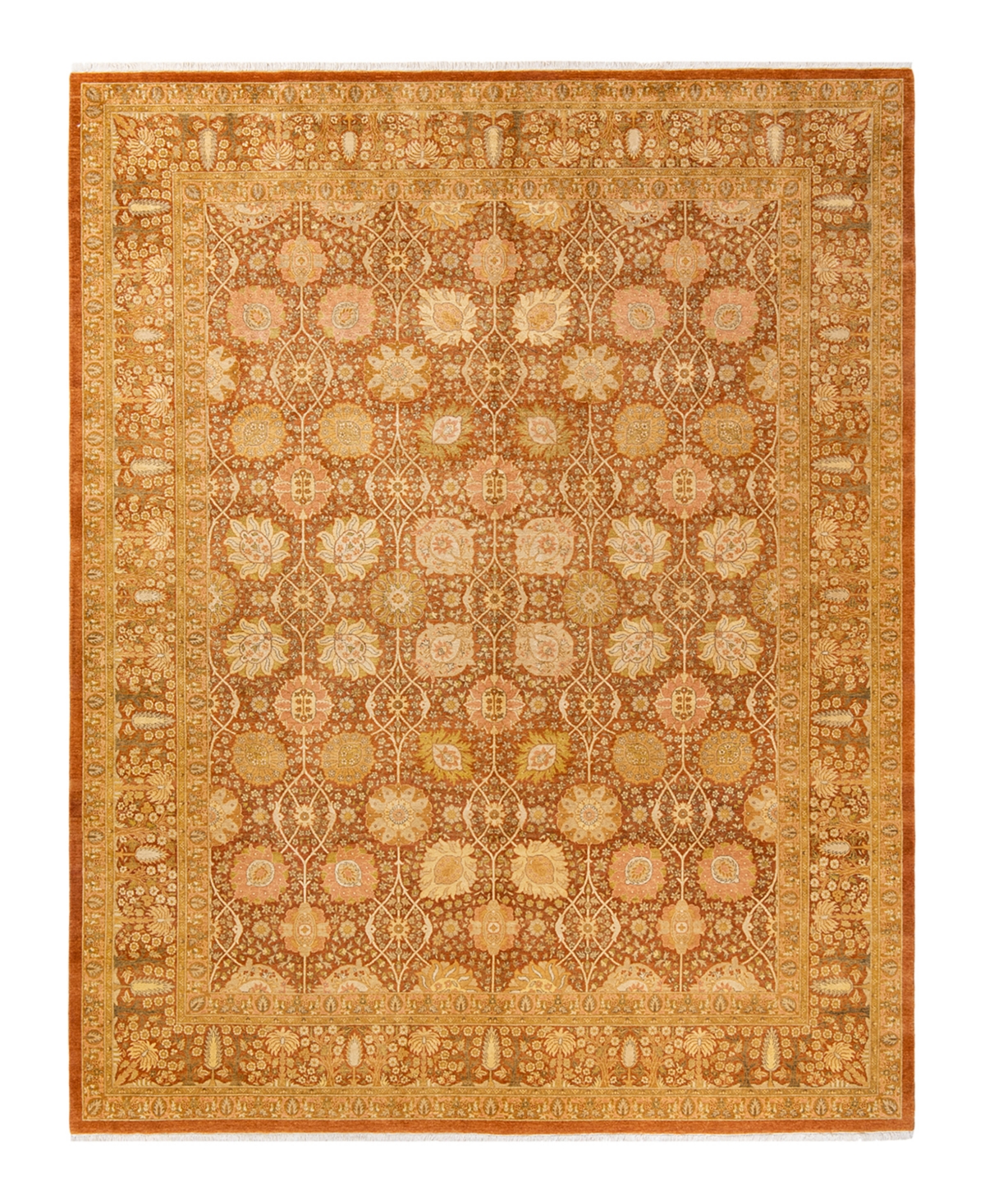 Closeout! Adorn Hand Woven Rugs Mogul M1449 8'2in x 10'7in Area Rug - Brown