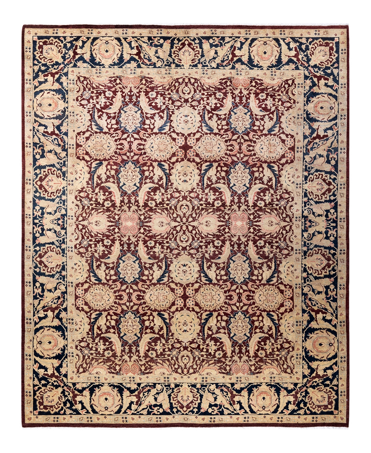 Closeout! Adorn Hand Woven Rugs Mogul M1183 8'2in x 10'3in Area Rug - Red