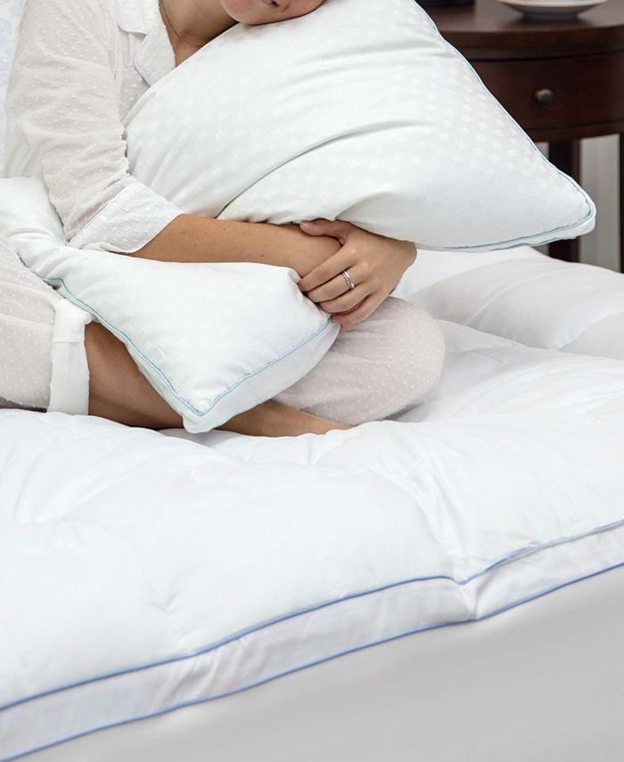 SensorPEDIC Luxury Dual Comfort Reversible Bed Pillow, King Macy's