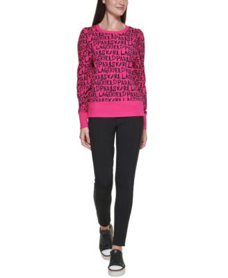 Karl Lagerfeld Paris - Graffiti-Logo Top