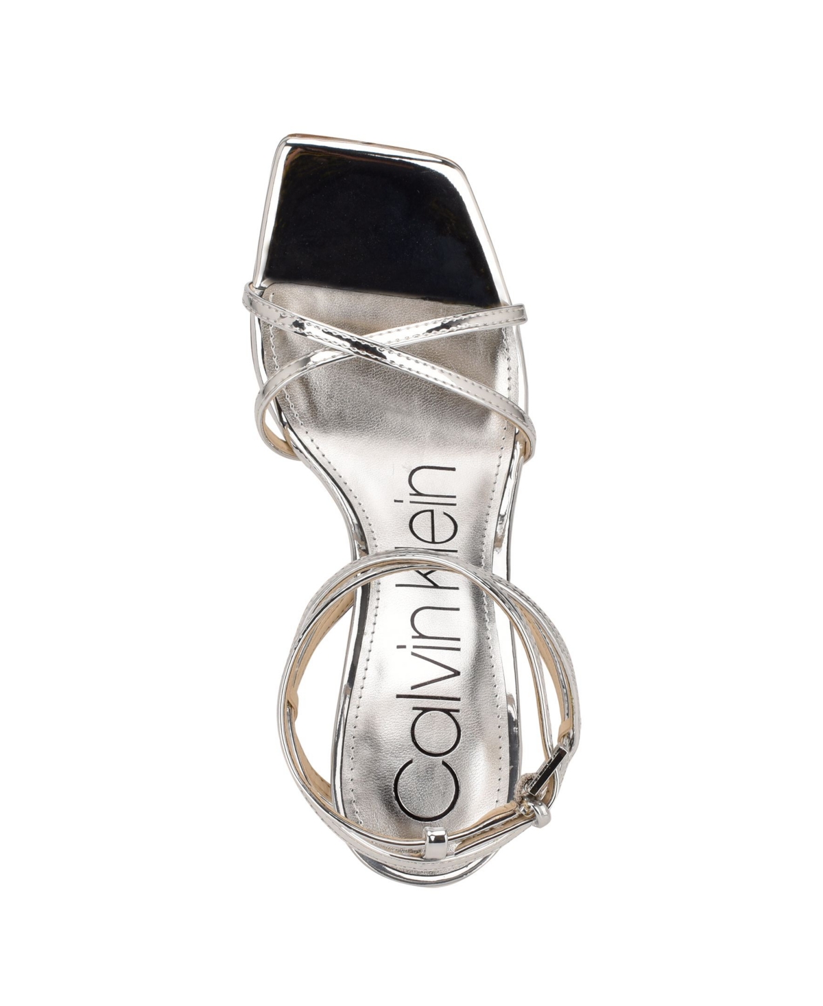 Calvin Klein Tegin Sandal In Silver