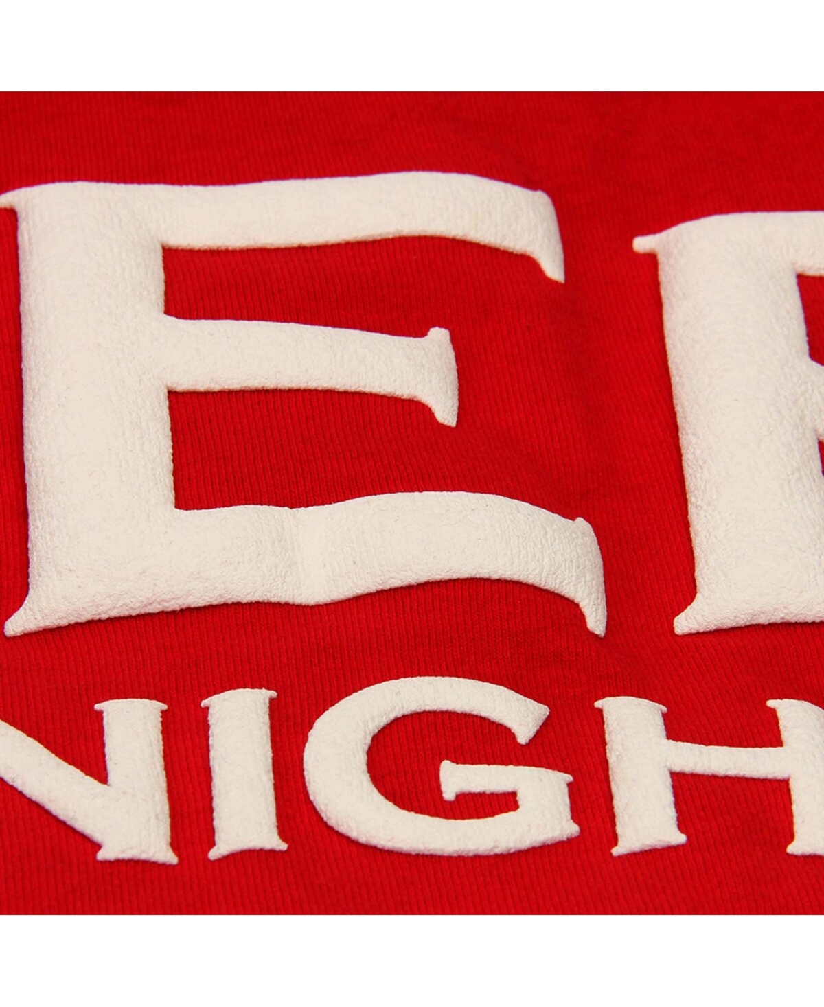 Women'sRutgersKnights Ombre Long Sleeve Dip-Dyed - Scarlet