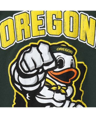 Big Boys Green Oregon Ducks Strong Mascot T-shirt