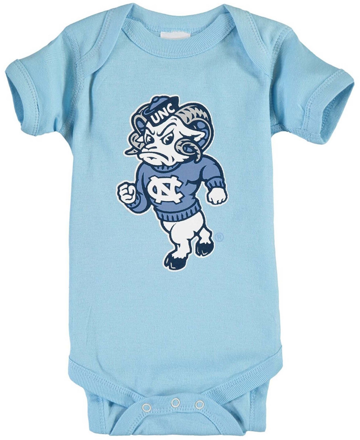 Infant Boys and GirlsNorth Carolina Tar Heels Big Logo Bodysuit - Light Blue