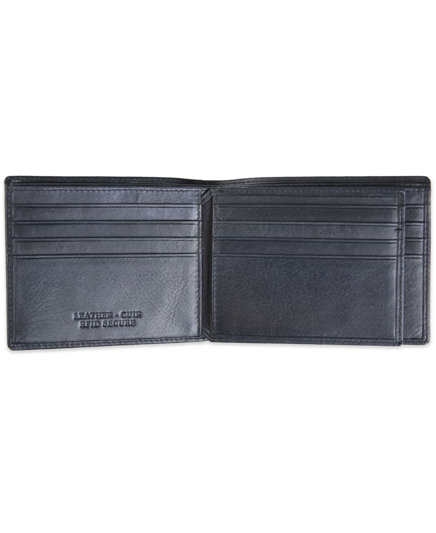 Мужской кошелёк Mancini Bellagio Collection Center Wing Billfold Wallet, цвет: Чёрный — фото 4