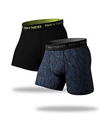 Men's Super Fit Boxer Briefs, Pack of 2