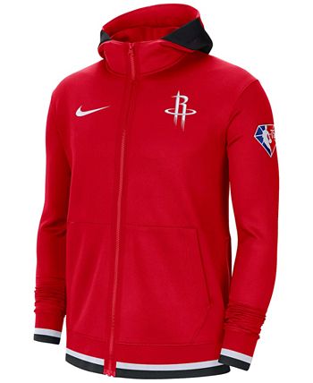 Houston Rockets Nike Thermaflex Showtime Full Zip Hoodie - Youth