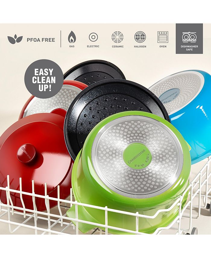 Granite Stone Diamond UltraDurable Mineral & Diamond Infused Nonstick