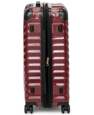 Karl Lagerfeld Chevron 25"  Hardside Spinner